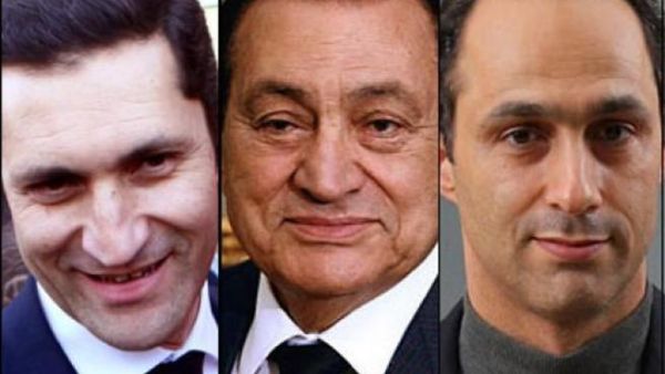 علاء وجمال ابني الرئيس المصري السابق حسني مبارك 