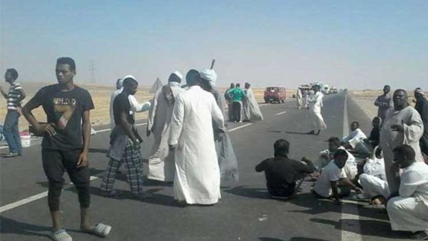 المعتقلون النوبيون المعروفون إعلامياً بمعتقلي “مسيرة الدفوف”