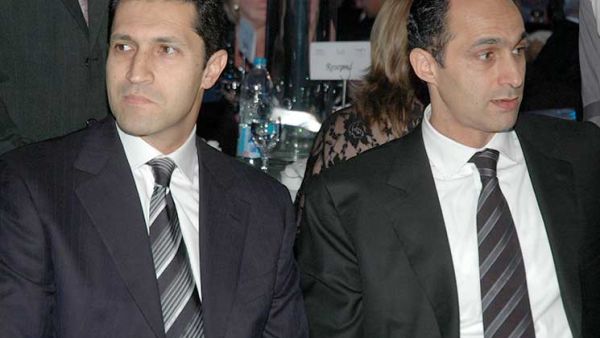 حبس علاء وجمال مبارك نجلي الرئيس الأسبق حسني مبارك