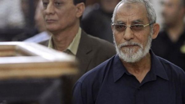 السجن المؤبد لمرشد جماعة الإخوان المسلمين محمد بديع