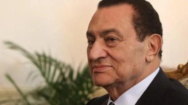 الرئيس المصري حسني مبارك