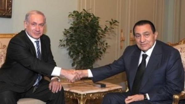 Mubarak meets Netanyahu