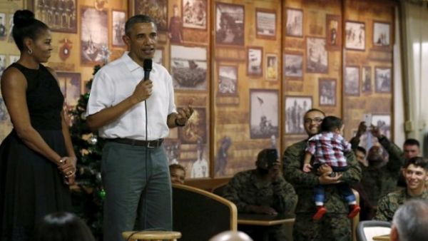  الرئيس الأمريكي، باراك أوباما