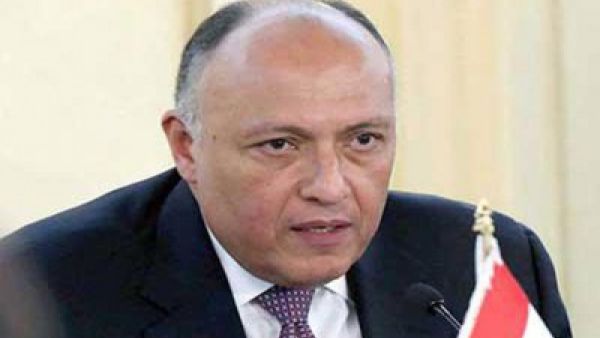  وزير الخارجية المصري سامح شكري