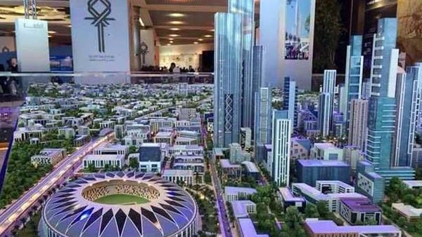 The proposed new capital was announced in March 2015 and will be located 45 kilometers east of Cairo. (Twitter)