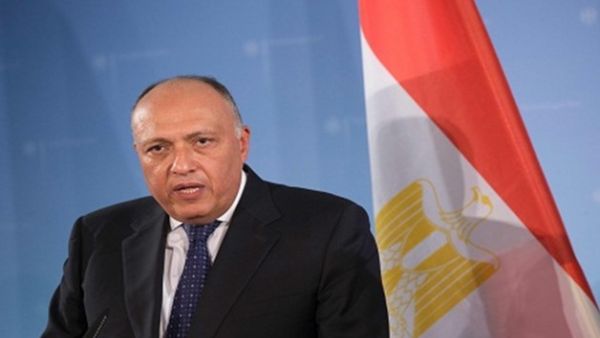 Egypt's Foreign Minister Sameh Shoukry met with two US envoys on Monday for discussions on ways to resolve the 9-month diplomatic rift between Qatar and four Arab countries. (AFP/ File Photo)