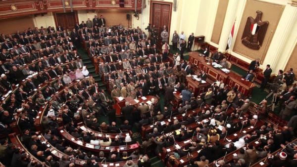 Egyptian MP Mohamed Anwar al-Sadat, nephew of former president Anwar Sadat, was accused of "belittling" Egypt's parliament with his criticism. (AFP/File)