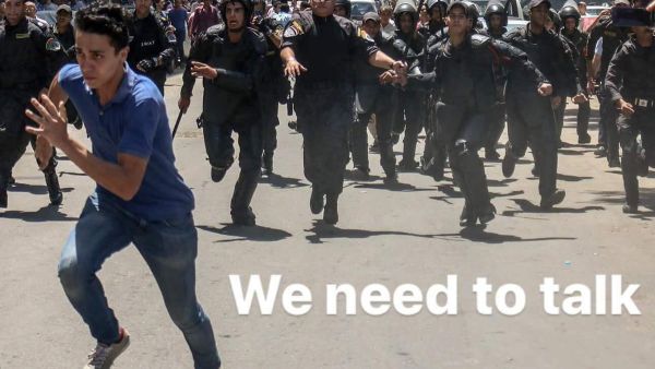 Egyptians have hijacked a hashtag to tell President Sisi "we need to talk" about rights abuses (Twitter)