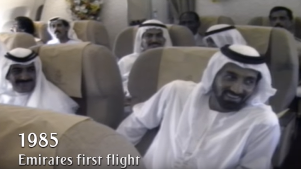 On this day, 32 years ago, the first Emirates flight took off. (YouTube)
