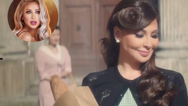 Maya Diab loves her some "Ya Merayti”. (Screenshot from clip edited for illustrative purposes)