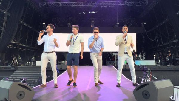 Jack Pack rocking the Dubai stage. (Facebook)