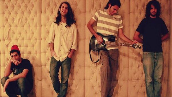 The band’s line-up comprises Qais Raja (singer, songwriter and guitarist), Feras Arrabi (lead guitarist), Ahmad Al-Haj (bassist) and Saif Abu Hamdan (drummer). (Facebook/Random House)

