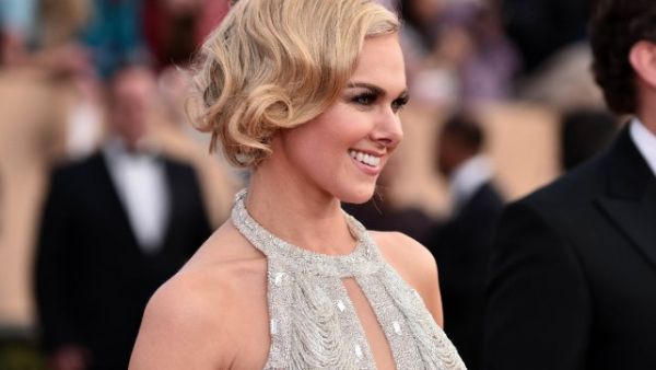 Broadway star Laura Bell Bundy in Temraza at the SAG Awards Jan 30,2016. (AFP)