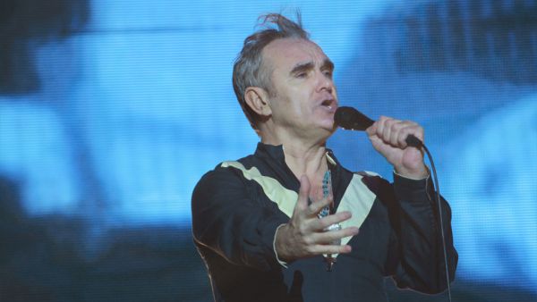 Morrissey bludgeoned the audience with an aggressive rendition of The Smiths classic  “Meat is Murder.”  (Flickr/Melissa Godoy)