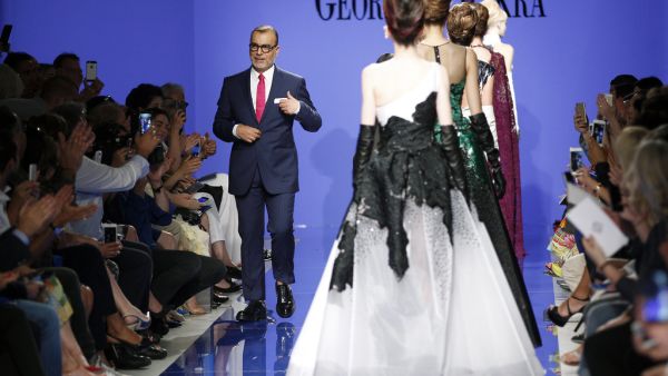 Models Walk the Georges Chakra Show at Paris Fashion Week. (File photo)