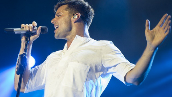 Ricky Martin appeared in The Voice Arabia last year. (Instagram)