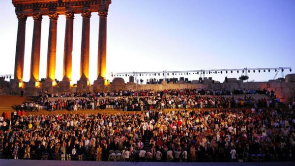 The Baalbeck Festival is staged at the Roman-era temple complex