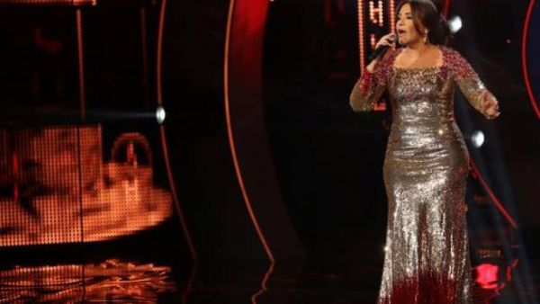 Ahlam eats her heart out getting all the Arab Idol attention on stage