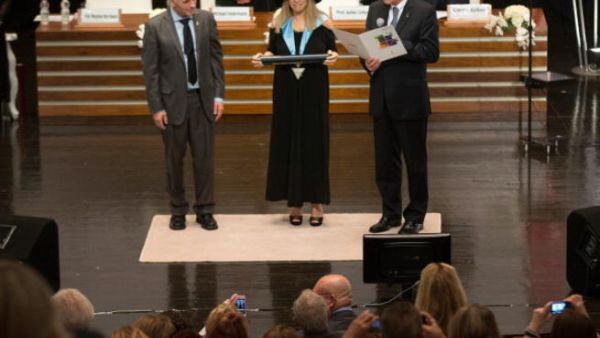Barbra Streisand receives honorary doctorate from Hebrew University