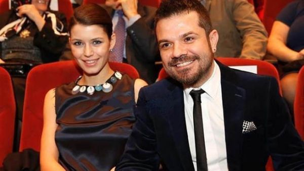 Kenan Dogulu no longer smiling when fiancee Beren Saat kisses her co-star
