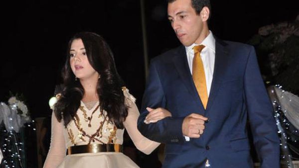 Donia Samir Ghanem and her husband journalist Rami Radwan (Image: Facebook)