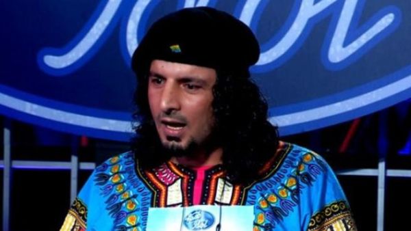 This Libyan contestant on Arab Idol 2 made more of an impact with his outfit than his voice.