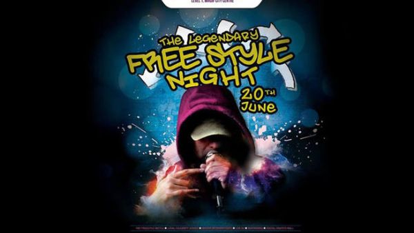 Dubai rappers bringin' down 'da house tonight! (Photo courtesy of the event Facebook page)