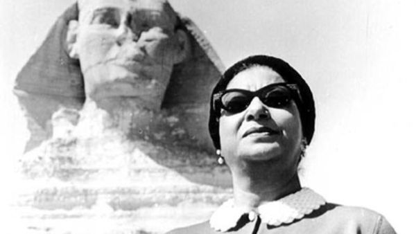 The late Egyptian diva Umm Kalthoum has her own Facebook page (photo from Tumblr.com)