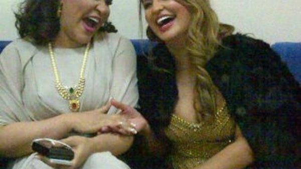 الفنانة أحلام والفنانة شذى حسون