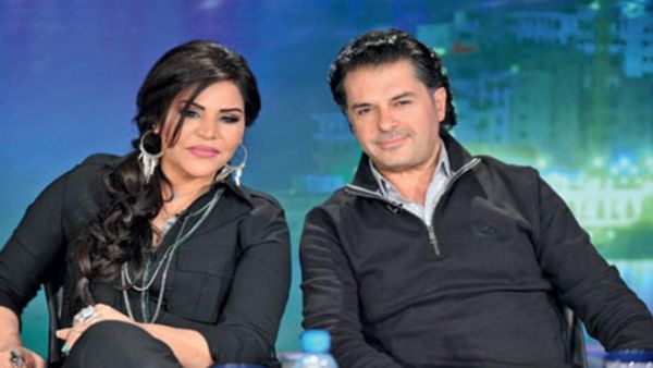 الفنانة احلام والفنان راغب علامة