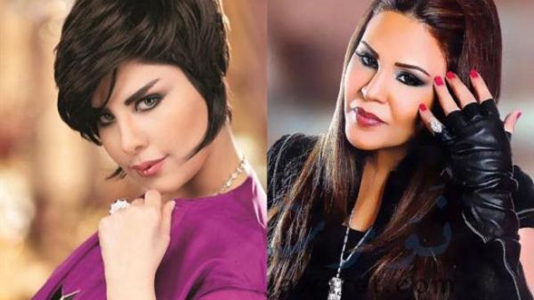 الفنانة احلام والفنانة شمس
