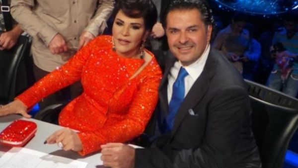 الفنانة أحلام والفنان راغب علامة