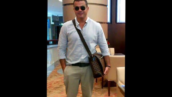 Amr Diab has returned home! (Image: Facebook)