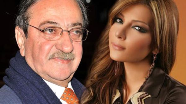 الفنانه اصالة نصري والفنان دريد لحام.
