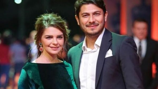 بيلين كارهان مع زوجها رجل الأعمال بدري جونتاي