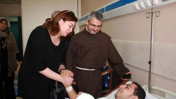 Elham Shahin shows the cops TLC (Image: elcinema.com)