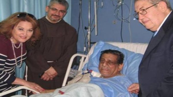 الفنان الراحل فاروق نجيب في أيامه الأخيرة