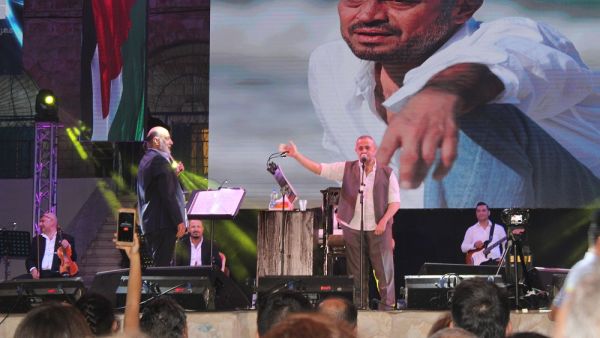 الفنان جورج وسوف في مهرجان الفحيص