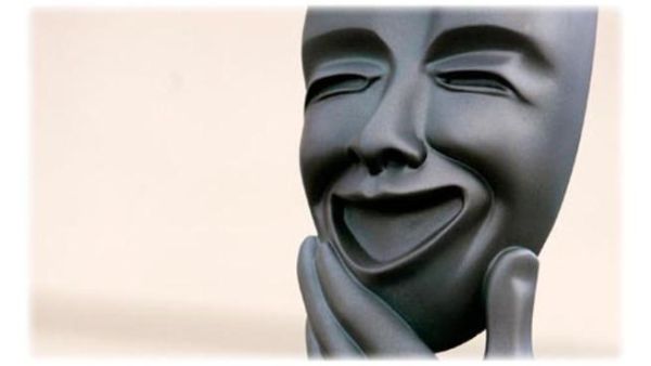 Greek comedy, theatre mask (Photo: Reuters)