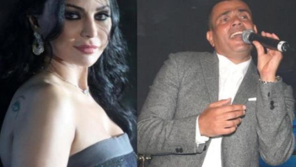 هيفاء وهبي وعمرو دياب 