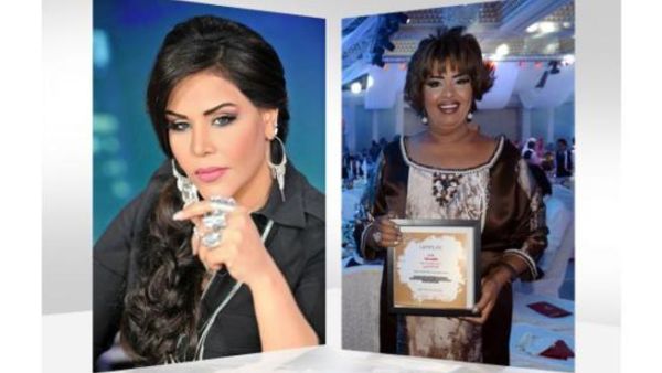 الفنانة هيا الشعيبي والفنانة احلام 