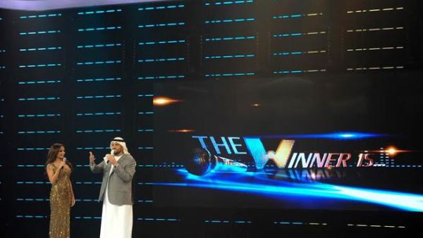 الفنان حسين الجسمي في برنامج ذا وينر اذ 