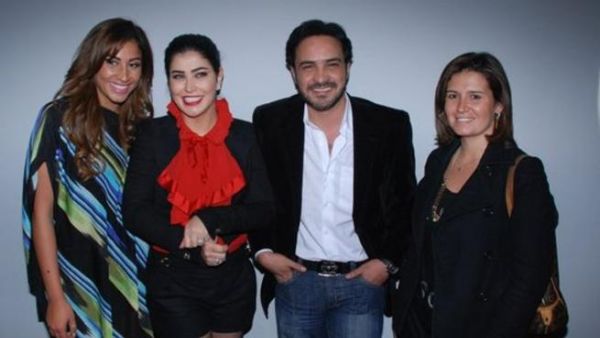 الفنانة السورية جومانا مراد في العرض الخاص لفيلم الحفلة