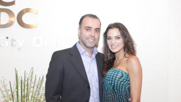 Maysam Nahas gets hitched to her dream dentist