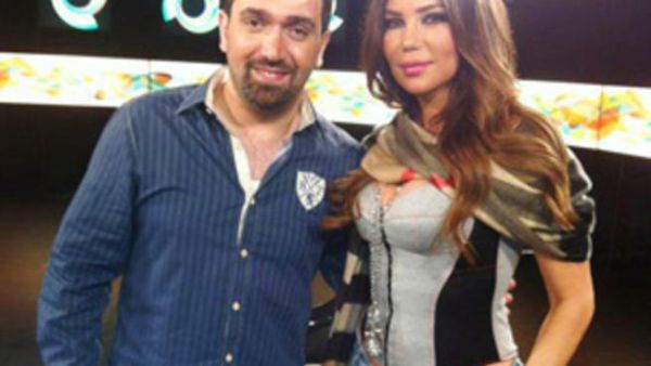 May Harriri poses with Tariq Sweid