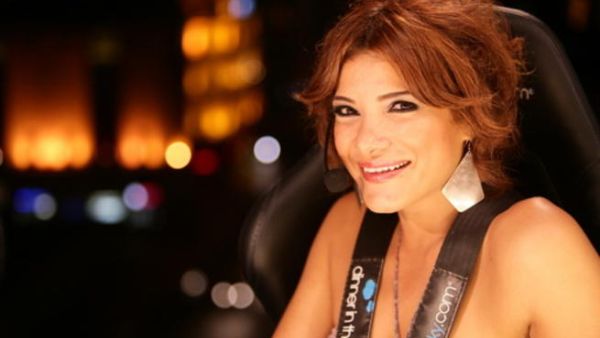 الفنانة اللبنانية ندى أبو فرحات