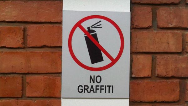Graffiti gone bad