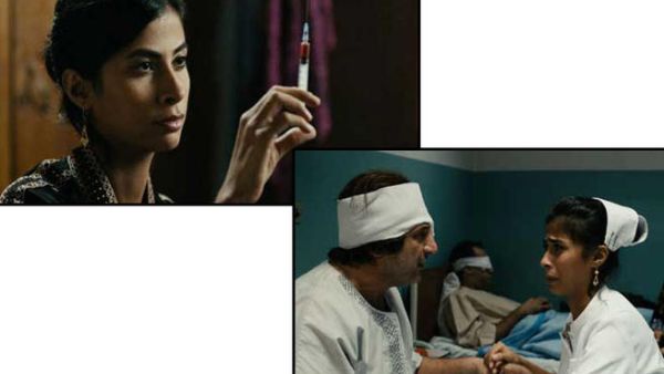 Ruby as the corrupt nurse who performs unethical acts in “The Thief and the Idiot.”