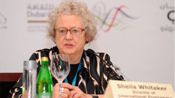Director of the International Programme Sheila Whitaker attended 'The Way Back' press conference during day five of the 7th Annual Dubai International Film Festival held at the Madinat Jumeriah Complex on December 16, 2010 in Dubai, United Arab Emirates. (Photo by Andrew H. Walker/Getty Images For Dubai International Film Festival)
