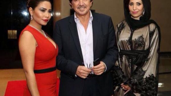 النجم العربي وليد توفيق مع المصممة السعودية خلود الكردي و الفنانة المصرية شيرين عبد الوهاب